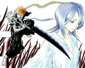 Artwork Bleach - Ichigo y Rukia