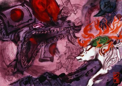 Artwork de Okami