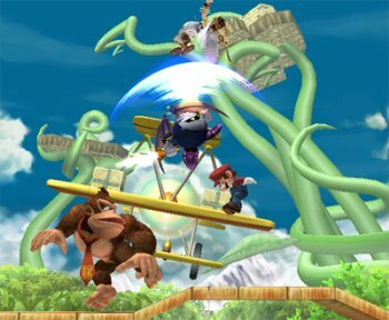 Ascenso en la cascada, escenario de Donkey Kong