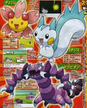 Chieriumu, Pachirissu y Dorapion