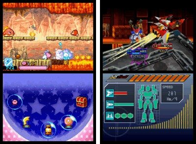 Kirby y Custom Robo Arena