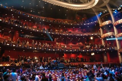 Una bella toma del escenario