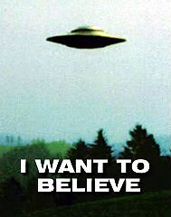 I want to believe
