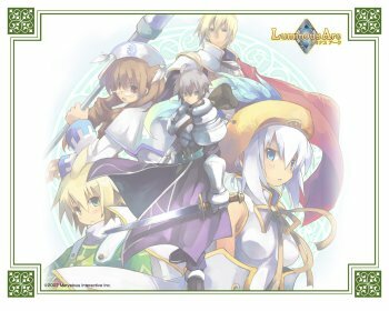 Wallpaper de Luminous Arc (NDS)