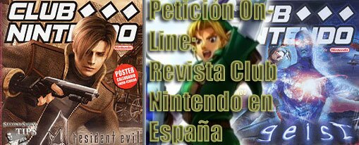 Petición a Club Nintendo