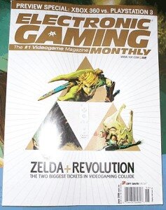 Portada de EGM de TLOZ: Twilight Princess