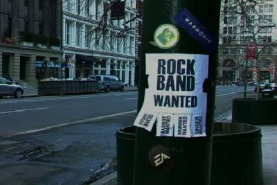 Sitio web de Rock Band