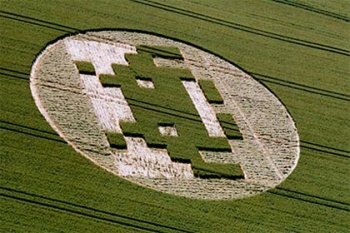 Space Invaders en Campo de Trigo