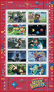 Estampas con Héroes de Videojuegos